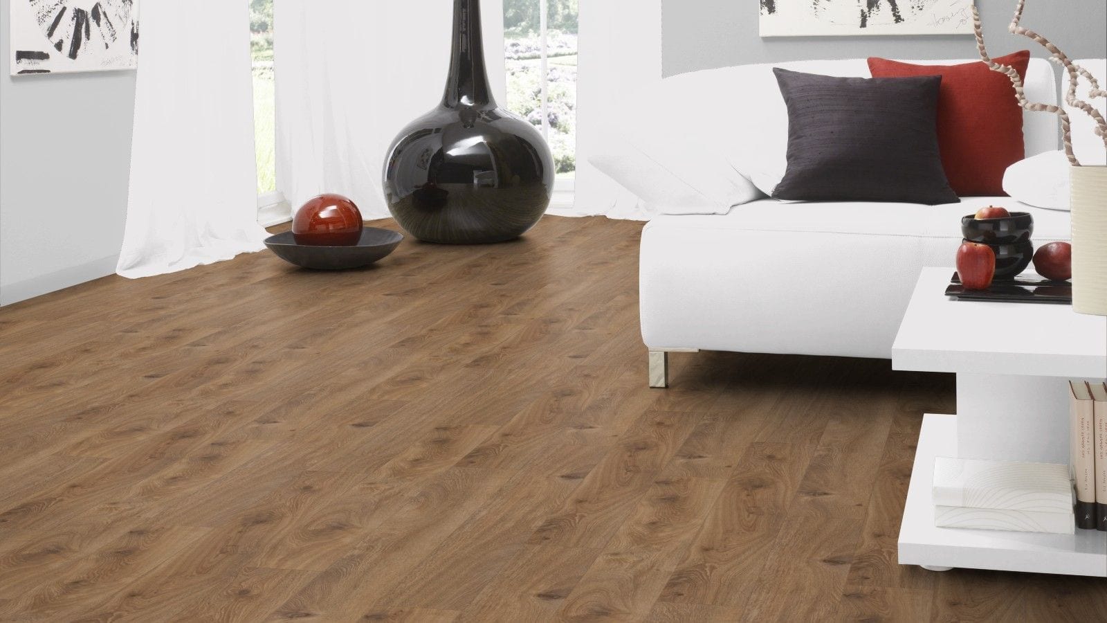 Kronotex Amazone Prestige Eiche Natur Landhausdiele Laminat – Bild 4