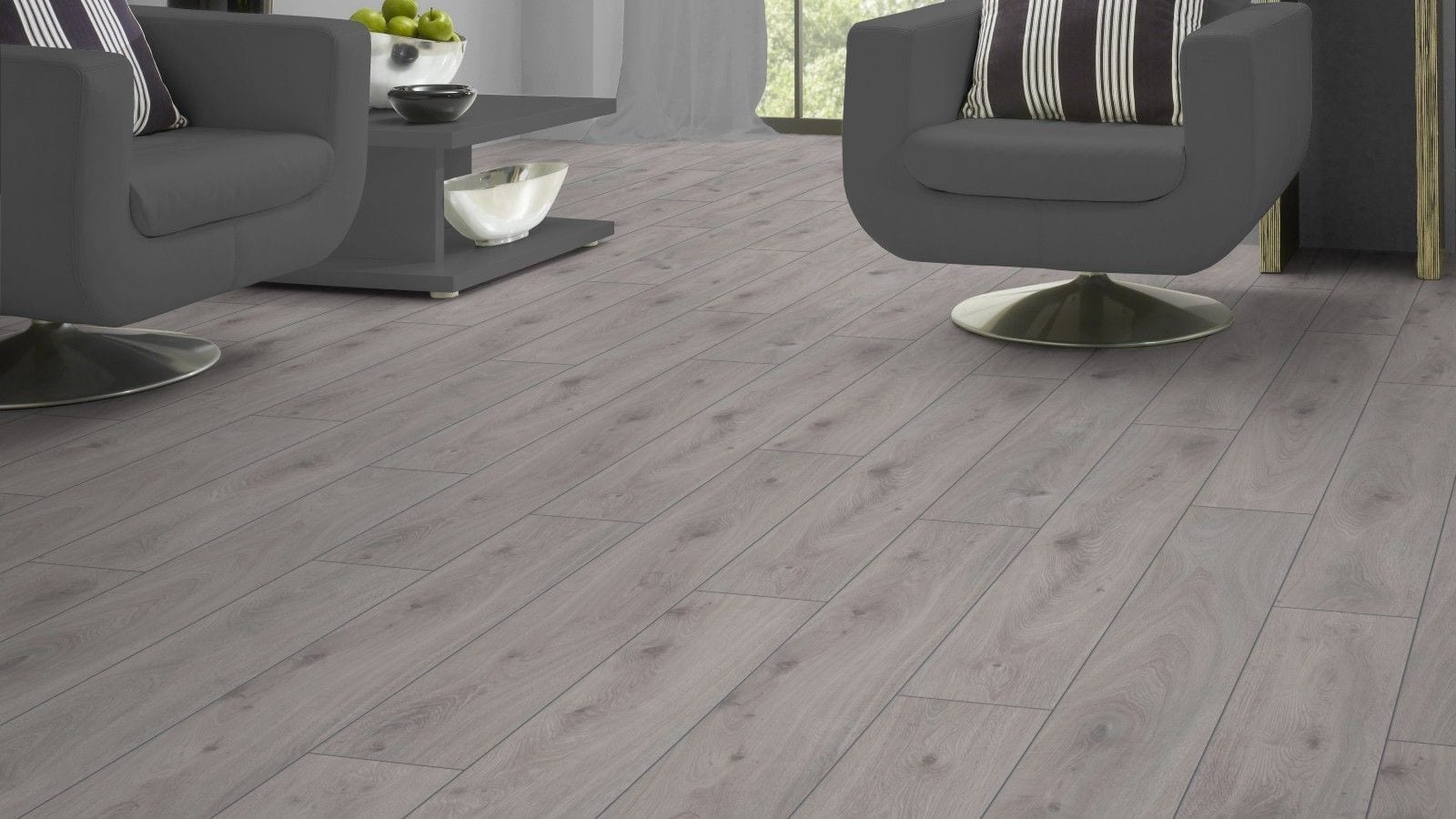 Kronotex Amazone Prestige Eiche weiss Landhausdiele Laminat – Bild 4