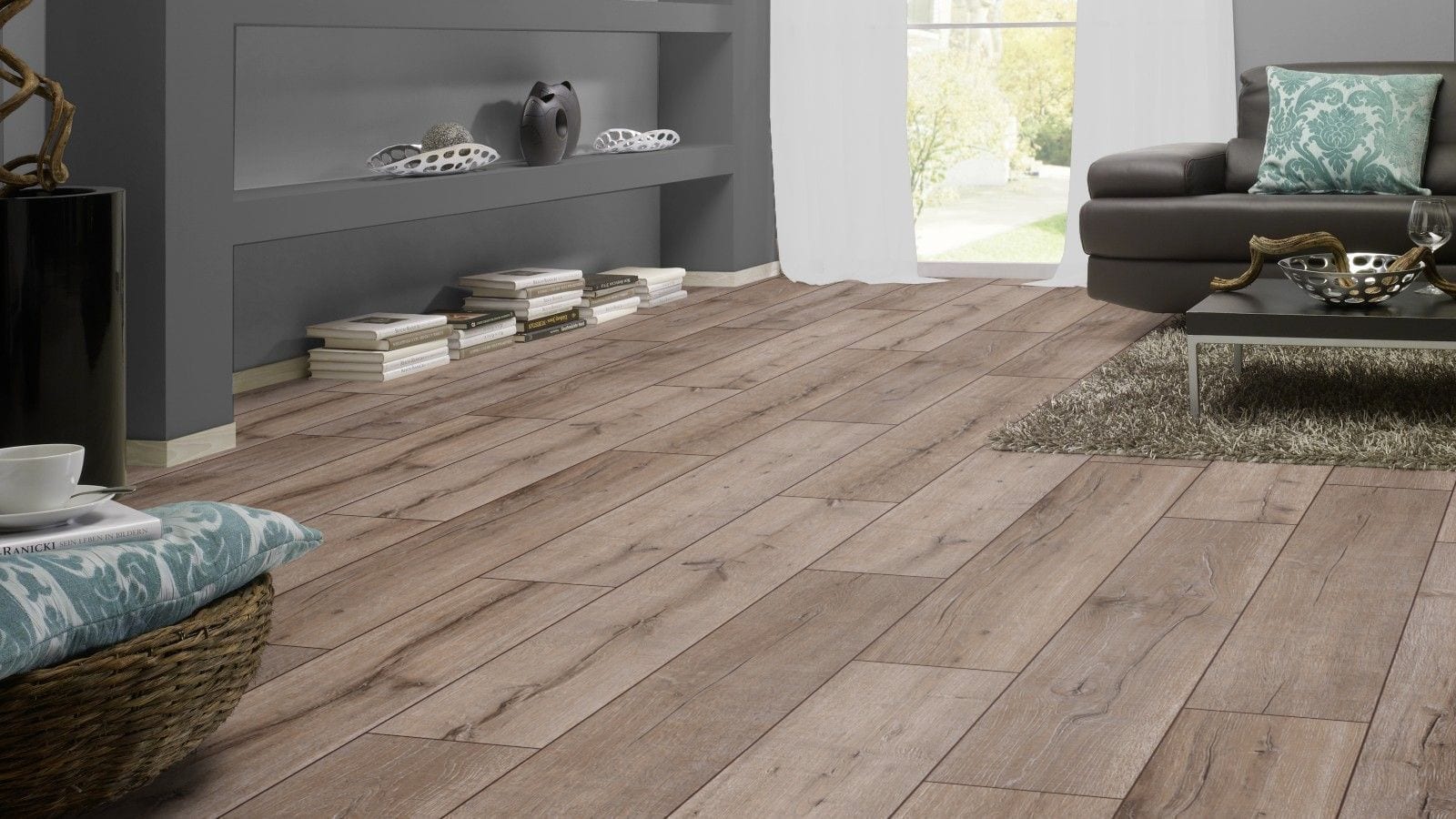 Kronotex Robusto Rip Oak Landhausdiele Laminat – Bild 3