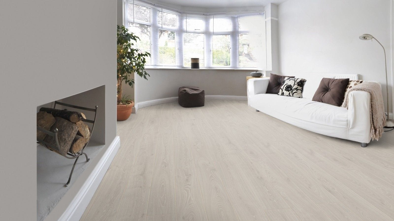 Kronotex Amazone Timeless Oak beige Landhausdiele Laminat – Bild 2
