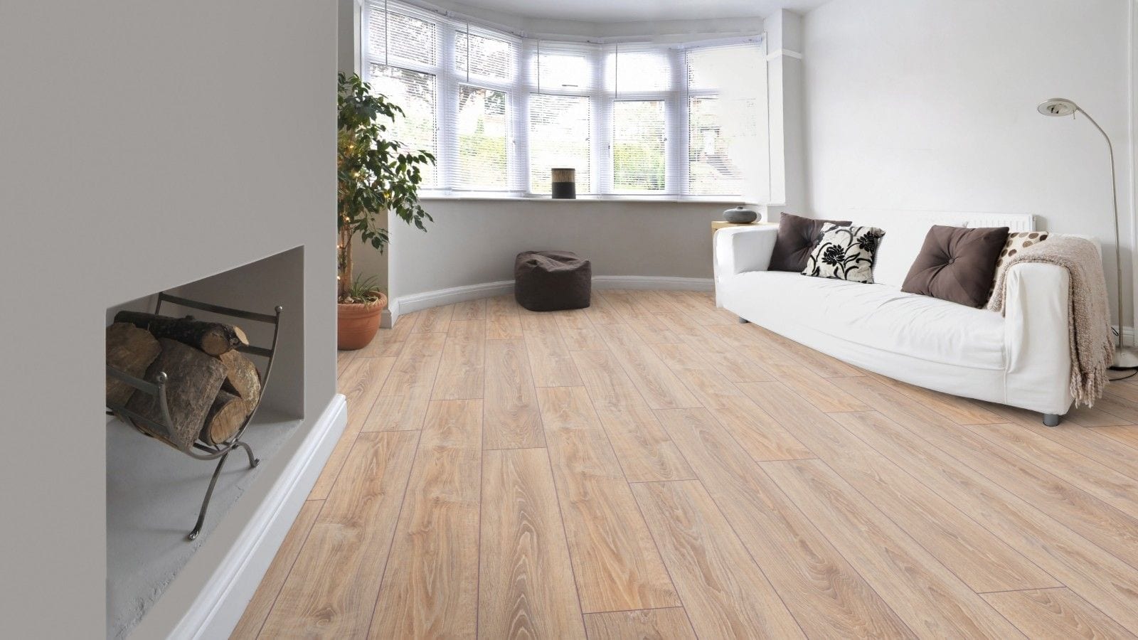 Kronotex Exquisit Whitewashed Oak Landhausdiele Laminat – Bild 4